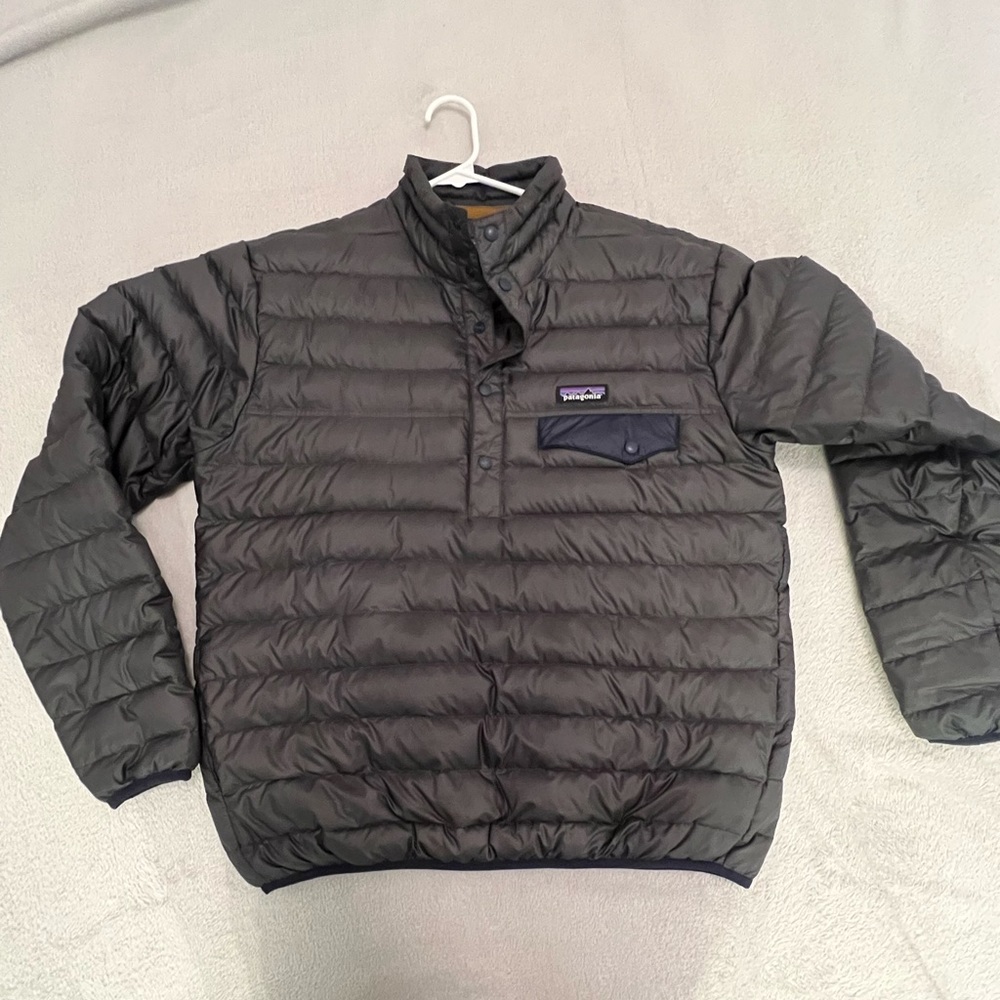 Patagonia Puff Synchilia Quarter Zip Down
